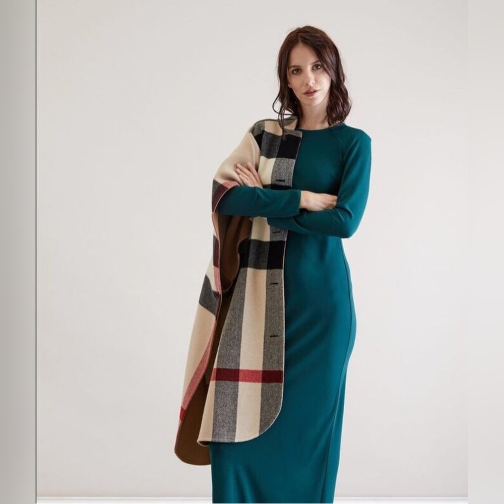 House of Lancry Lia Dress in forest green